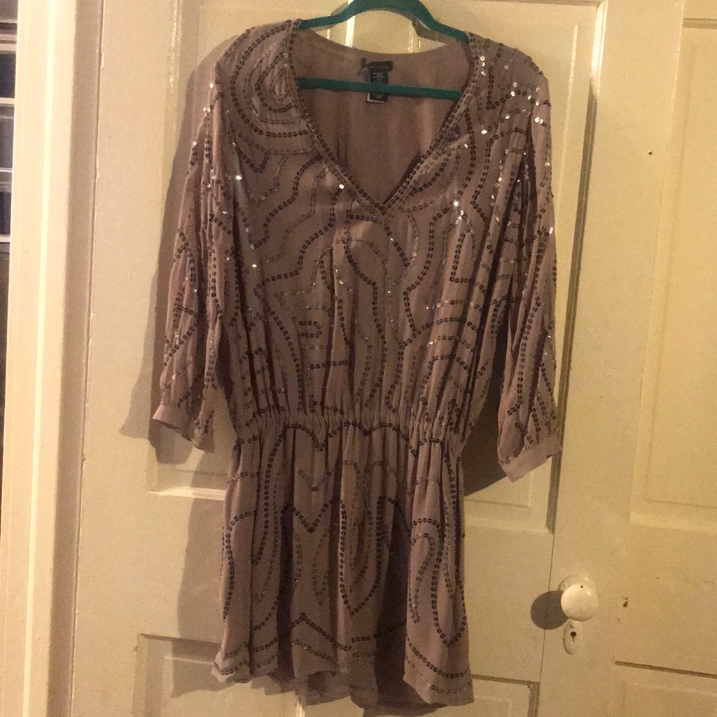 Moda International Long Sleeve Dress